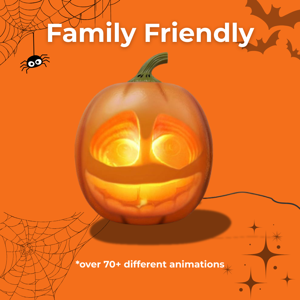 The Jabberin' Jack Animated Talking Pumpkin